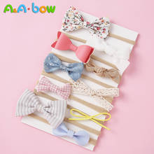 10pcs/set Baby Girl Hair Accessories Kids Baby Headband for Children Bow Hair Band Flower Baby Headbands for Girls Mix Color 2024 - buy cheap
