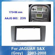 Fascia de Radio de coche 2 DIN para JAGUAR s-type x-type 2003-2008, adaptador de CD en tablero, embellecedor de Marco estéreo, Kit de instalación de Panel de salpicadero 2024 - compra barato