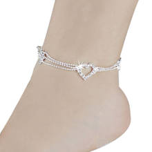 New Simple Design Women's Fashion Metal Anklet Chain Accessories  boot jewelry chain Jewelry Gift 2024 - buy cheap