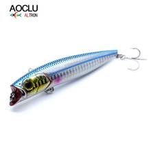 Рыболовные приманки AOCLU Jerkbait, воблеры 11,5 см, 14 г, приманка Topwater Поппер твердая наживка, гольян, магнитная система переноса веса для дальнего заброса 2024 - купить недорого