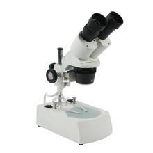 Microscopio estéreo Binocular, microscopio Industrial con iluminación de arriba abajo para reparación de soldadura de PCB de teléfono, 20X 40X 2024 - compra barato