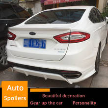 For Ford Mondeo Spoiler 2013/2014/2015/2016/2017 High Quality ABS Material Car Rear Wing Primer Color Rear Spoiler Decoration 2024 - buy cheap