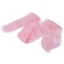 New 10 Pink Organza Chair Cover Sashes Bow for Wedding Party Birthday Decor 2024 - buy cheap