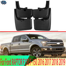 Protetores contra lama para carros ford raptor f150 visual 2016 2017 2018 acessórios de carro 2024 - compre barato