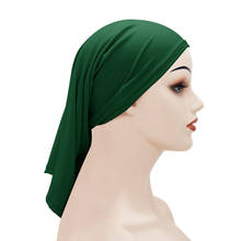 Hijabs árabe hijabs lenço elástico hijab nova marca muçulmano cabeça lenço hijab hijab capa headwrap 2024 - compre barato