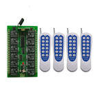 Interruptor com controle remoto sem fio, 12v, 24v, 12 canais, 12ch, rf, sistema de controle remoto, transmissor e receptor, relé 12ch, 315/433 mhz 2026 - compre barato Interruptor com controle remoto sem fio, 12v, 24v, 12 canais, 12ch, rf, sistema de controle remoto, transmissor e receptor, relé 12ch, 315/433 mhz 2026 - compre barato