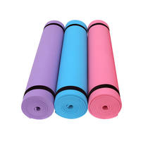 Tapete de ioga de eva com 173x61cm, tapetinho de 6mm de espessura e antiderrapante, almofada esportiva para exercícios de ioga, pilates e exercícios de academia 2024 - compre barato