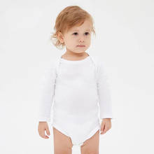 Unisex Solid White Cotton Boys Girls Short Sleeve Romper Infant Jumpsuit Newborn Baby Clothes 2024 - buy cheap
