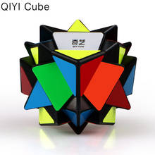 Cubo mágico qiyi mofangge 3x3x3, versão mais estranha-formato cubo mágico qiyi quebra-cabeças de cubo giratório, brinquedo para crianças 2024 - compre barato