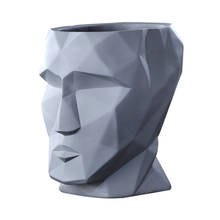 Molde de silicona para maceta, escultura de cemento, fabricación de macetas, estatua de hormigón 2024 - compra barato