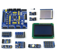 OpenM128 упаковка B # ATmega128A-AU ATmega128 ATMEL mega AVR 8-битная плата RISC + 11 комплектов комплектующих модулей 2024 - купить недорого