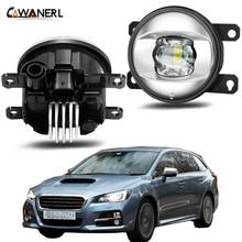 Montaje de luz antiniebla para Conductor de coche, lente LED de pasajero, Luz antiniebla DRL 12V para Levorg Subaru Impreza Legacy 2014 2015 2016 2017 2018 2024 - compra barato