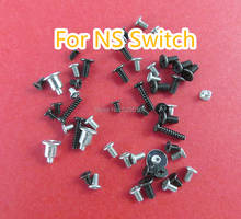 Kit de reposição para nintendo switch, conjunto completo de parafusos para reparo e controle de console ns switch, 2 conjuntos 2024 - compre barato