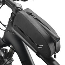 Bolsa impermeable para tubo delantero de bicicleta, bolsa para SILLÍN de ciclismo de montaña o de carretera, 1-2L 2024 - compra barato