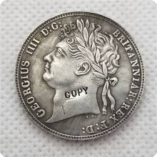 Copia de monedas conmemorativas de Inglaterra, réplica de monedas, medallas, coleccionables, 1820 2024 - compra barato