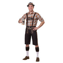 Disfraz de barman bávaro de Alemania para hombre, disfraz de Lederhosen, el Oktoberfest de Hamburgo, fiesta de fantasía 2024 - compra barato