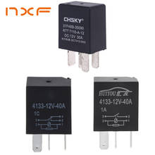 DC 12V 40A Automotive Relay Socket 4 Pin Electronic Relay for Car Automotive Relay 2024 - buy cheap