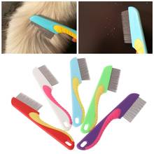 Cat Comb Dense Teeth Massage Clean Hair Stainless Steel Animal Grooming Brushes 2024 - buy cheap