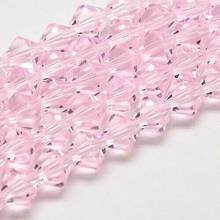 STENYA 4mm 100pcs Bicone Shape Czech Glass Crystal Beads Faceted Charms Findings Spacer Shiny Stone Head Band Clothing Decor 2024 - buy cheap