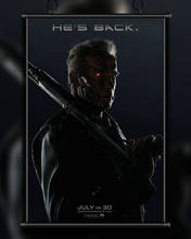 A66 Silk Poster Home Decoration Arnold Schwarzenegger He's Back Terminator Genisys Movie Wall Art Christmas Gift 2024 - buy cheap