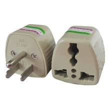 3PCS International EU UK AU To US AC Power Travel Adapter Network Filter Plug Universal Adapter Converter 10A 250V 2024 - buy cheap