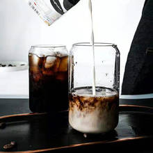 Heat-resistant Glass Coffee Cup Beer Coffee Cups Handmade Healthy Drink Mug Tea Mugs Transparent Drinkware 375ML/500ML 2024 - buy cheap