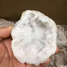 MOKAGY Feng Shui Crafts Natural White Clear Quartz Crystal Cluster Geode for Home Decoration 1pc 2024 - buy cheap