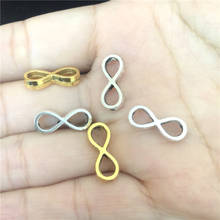 25pcs Mathematical Infinity Symbol Perforation Connection Jewelry Making DIY Handmade Bracelet Necklace Accessories Material 2024 - buy cheap