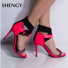 New Women High Heel Shoes Butterfly Celebrity Wearing Thin Heel Ladies Leather Shoes Business Pointed Toe Pumps Shoes Office 2024 - buy cheap