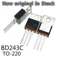 Transistor de potência bd243c bd241 de 10 pol. para-220 novo ponto original venda imperdível 2024 - compre barato