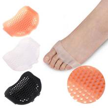 1 Pair Silicone Forefoot Pads Soft Breathable Foot Protector Pain Relief Insole 2024 - buy cheap