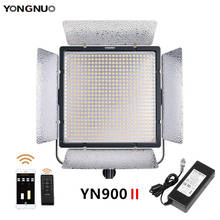 YONGNUO-Panel de luz LED YN900II con temperatura de Color ajustable, lámpara de fotografía para maquillaje TikTok vlog, 3200K-5500K/5500K 2024 - compra barato