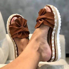 Sheos sandálias femininas de camurça, novo sapato feminino com laço de sola grossa aberta 2024 - compre barato