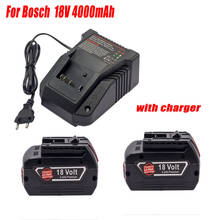 Replace the Professional 18V 4000mAh Battery of Bosch Power Tools, Compatible with BAT609G BAT610G BAT618G BAT619G BAT609 BAT608 2024 - buy cheap