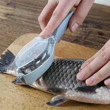 Fish Skin Brush Scraping Scale Brush Quickly Remove Fish Knife Grater Practical Cleaning Kitchen Cooking Gadget Peeling Scraper 2024 - buy cheap