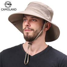 UPF 50 +-sombrero para el sol para hombre y mujer, gorra Boonie de pesca, protección solar UV, ala ancha, largo grande, Bob, senderismo, al aire libre, Playa 2024 - compra barato
