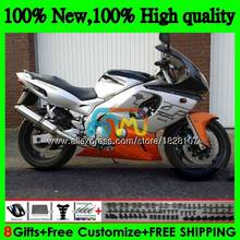 Orange silver YZF 600R For YAMAHA Thundercat YZF600R 96 02 03 04 05 06 07 73BS.57 YZF-600R 2002 2003 2004 2005 2006 2007 Fairing 2024 - buy cheap