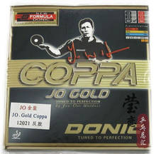 Original donic jo. gold coppa 12021 tênis de mesa borracha raquete de tênis de mesa esportes 2024 - compre barato