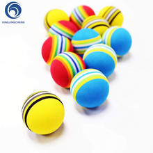 12Pcs Colorful Rainbow EVA Foam Golf Balls for Indoor Swing Training Aids Blue Yellow Red Golf Practice Balls for Beginners 2024 - buy cheap