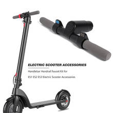 Ninebot es1, es2, es4, apoio de braço, scooter elétrica, corrimão, kit de peças de acessórios, substituição fácil 2024 - compre barato