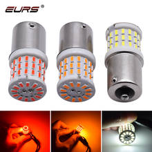 EURS 10PCS CanBus 1156 BA15S P21W BAU15S LED 1157 BAY15D PY21W Brake lamp 3014 led Bulbs Turn Signal Light White Red yellow 24V 2024 - buy cheap