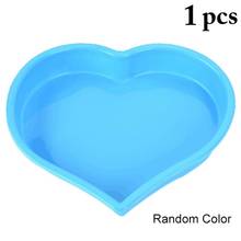 1pcs Heart Shape Silicone Mold Cake Mold DIY Mousse Cake Bread Pastry Baking Mould Nonstick Dessert Baking Tool for Kitchen 2024 - buy cheap