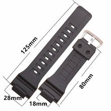 Silicone Rubber watchband wristband watches band for casio AQ-S810W/AEQ-110W/W-735 Resin watch strap 18mm bracelet watch 2024 - buy cheap