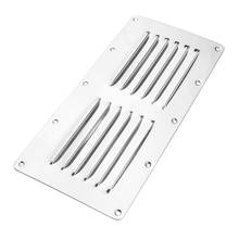 316 Stainless Steel Boat RV Caravan Blower Stamped Air Vent Grill Grille - Rectangular 2024 - buy cheap