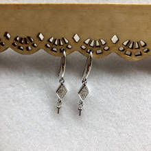 NEW Beautiful Earrings Mountings Fashion Drop Earrings Findings Settings Jewelry Parts Fittings for Pearls Beads Stones Jade 2024 - buy cheap