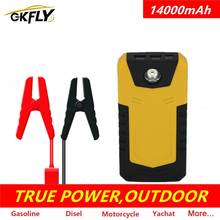 GKFLY 12000mAh Car Jump Starter 12V Portable Starting Device Power Bank Car Battery Charger Petrol Diesel Booster CE 2024 - buy cheap