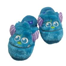 HKSNG Anime Monsters Sully Mike Funny Slippers Winter Warm Non-slip Cute Plush Indoor Bedroom Cartoon Household Shoes 2024 - buy cheap