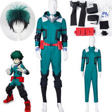 Anime My Hero Academia Izuku Midoriya Costume Boku No Hero Academia Deku Batting Suit Halloween Uniforms Cosplay Costume 2024 - buy cheap