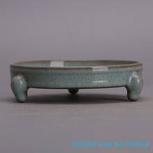 Canción Ruyao cielo verde esmalte tres lavar los pies antiguo Jingdezhen antigüedad porcelana 2024 - buy cheap