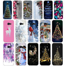 341FG New Year Snowman Merry Christmas  Soft Silicone Tpu Cover phone Case for Samsung j3 j5 j7 2016 2017 j330 j2 j6 Plus 2018 2024 - buy cheap